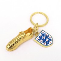 Custom Unique Gifts Manufacturers Wholesale Decoration Custom Die Cast Gold Metal Zinc Mini 3D Sneaker Shoe Keychain (FTKC2229)